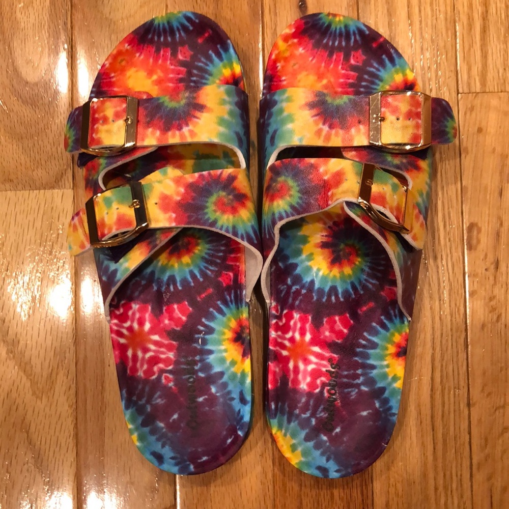 Outwoods Tie Dye Sandals